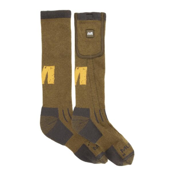 Muddy Nucleus Heated Socks Brown Clay M/L - Precision Shot Firearms
