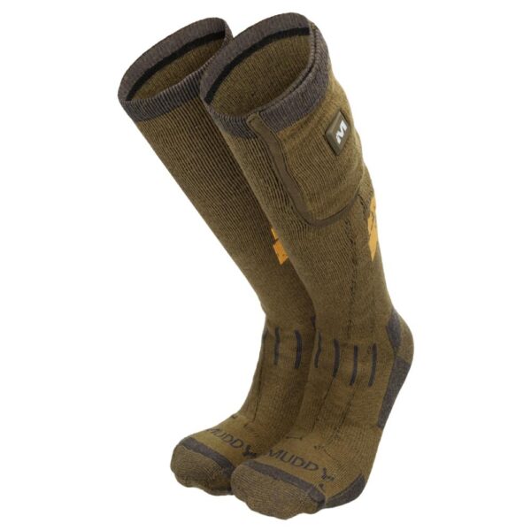 Muddy Nucleus Heated Socks Brown Clay M/L - Precision Shot Firearms