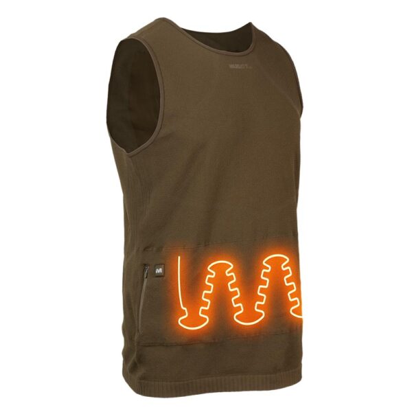 Muddy Nucleus Heated Hunting Vest Brown Clay S - Precision Shot Firearms