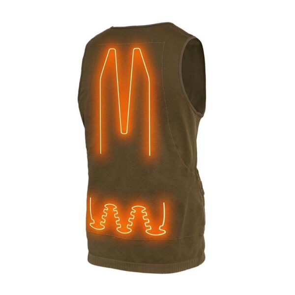Muddy Nucleus Heated Hunting Vest Brown Clay S - Precision Shot Firearms