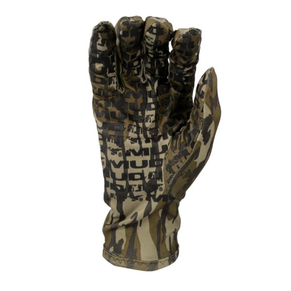 Muddy Lightweight Fleece Gloves Mossy Oak Bottomland M - Precision Shot Firearms