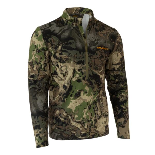 Muddy TR Lightweight Quarter Zip Long Sleeve Shirt Veil Canyon Hybrid S - Precision Shot Firearms