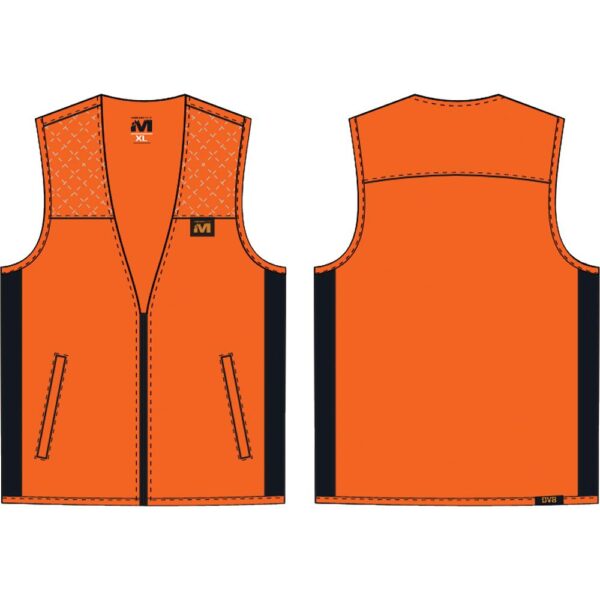Muddy DV8 Lightweight Hunting Vest Blaze Orange XL - Precision Shot Firearms