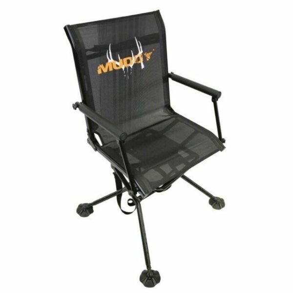 Muddy Outdoors Swivel-Ease Ground Seat With Adjustable Legs - Precision Shot Firearms