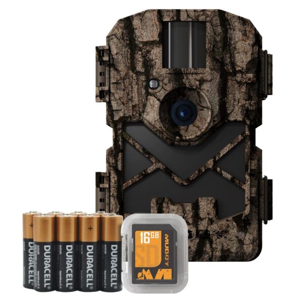 Muddy Pro Cam 24 Trail Camera Combo / 24MP / 720 Video @30fps / 8 Batteries & 16GB SD Card Included - Precision Shot Firearms