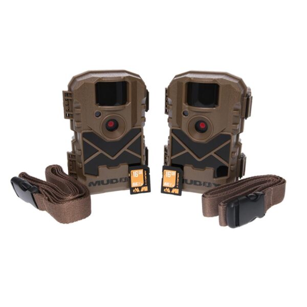 Muddy Pro Cam 24 Trail Camera Combo 2 Pack with SD Cards and Batteries - Precision Shot Firearms