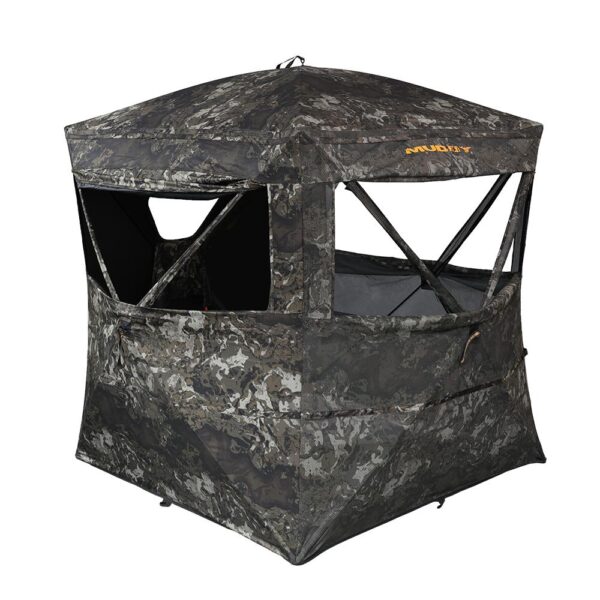 Muddy Prevue Evo MAX Ground Blind Veil Canyon Grey - Precision Shot Firearms