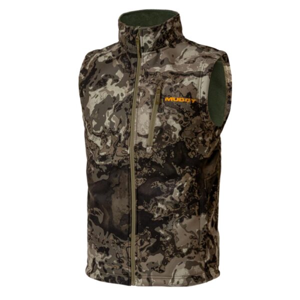 Muddy TRX Softshell Vest Veil Canyon Grey 3XL - Precision Shot Firearms