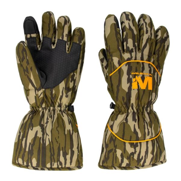 Muddy Waterproof Insulated Gloves Mossy Oak Bottomland L - Precision Shot Firearms