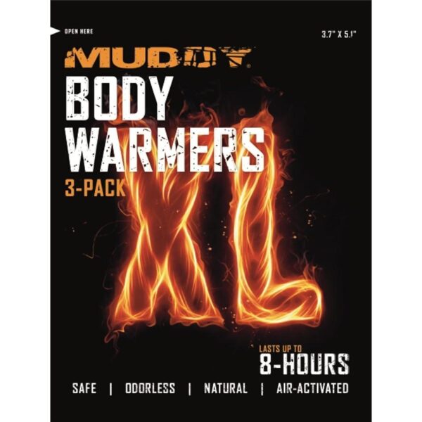 Muddy XL Body Warmer No Adhesive 3/ct - Precision Shot Firearms