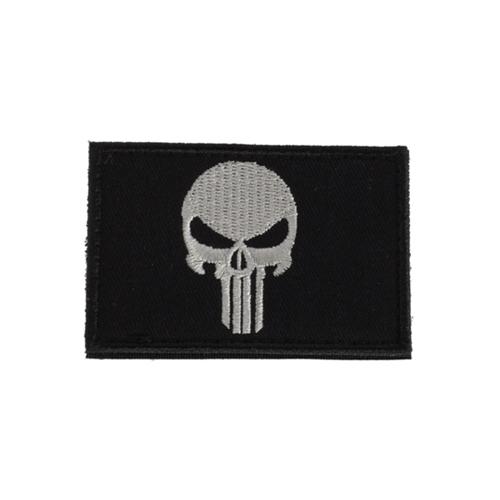 SME Punisher Patch with Adhesive - Black - Precision Shot Firearms