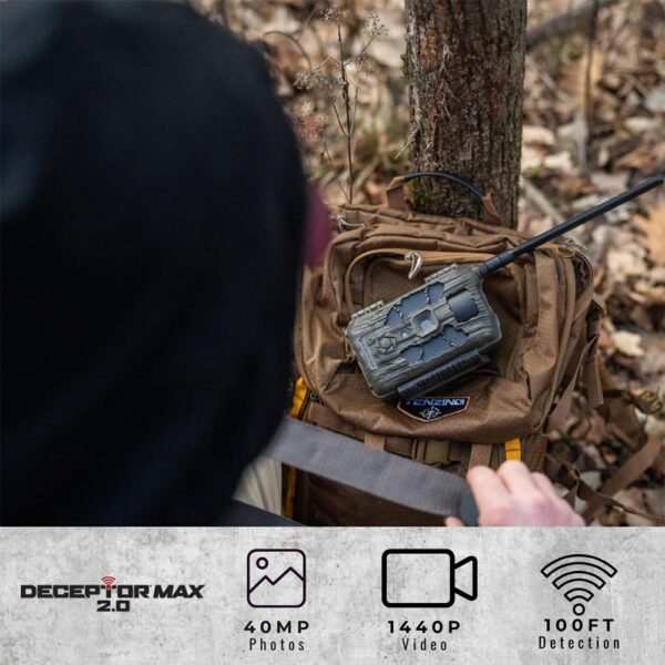 Stealth Cam Deceptor Max 2.0 Cellular Trail Camera 40MP 2/ct - Precision Shot Firearms