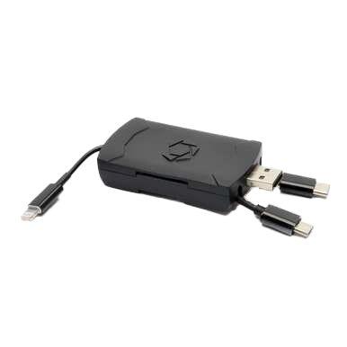Stealthcam 4-in-1 Card Reader For IOS & Android /USB C Micro USB USB 2.0 & Lightning - Precision Shot Firearms