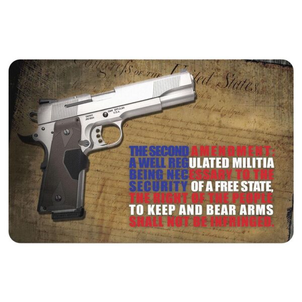 Tekmat 2nd Amendment Handgun Cleaning Mat 11"x17" - Precision Shot Firearms