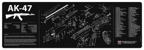 TekMat 12x36 Gun Cleaning Mat - AK47 - Precision Shot Firearms