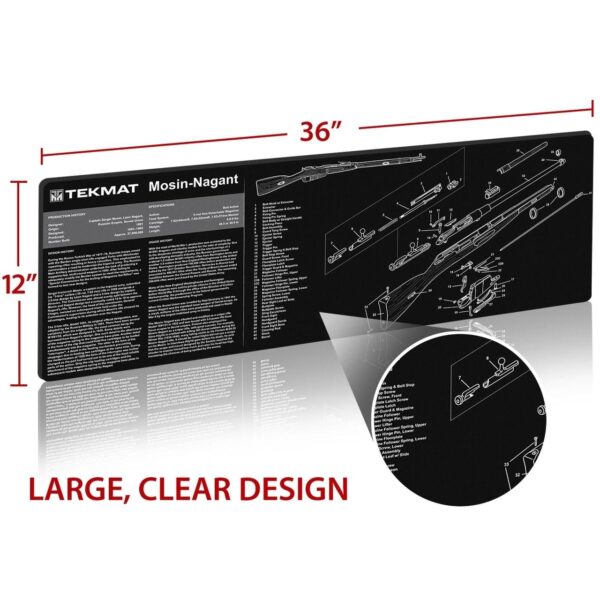TekMat Mosin Nagant Gun Cleaning Mat - Precision Shot Firearms