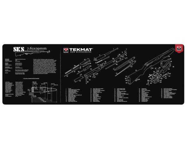 TekMat 12x36 Gun Cleaning Mat - SKS - Precision Shot Firearms