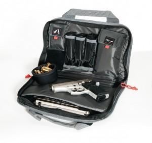 G-Outdoors Double "Compact" Pistol Case - Black - Precision Shot Firearms