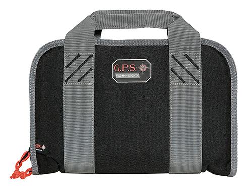 G-Outdoors Double Pistol Case with Magazine Storage & Dump Cup-Black - Precision Shot Firearms
