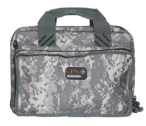 G-Outdoors Quad Pistol Range Bag with Magazine Storage & Dump Cups-Fall Camo - Precision Shot Firearms