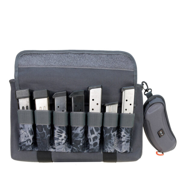 G-Outdoors Double Pistol Range Bag with Mag Storage and Glasses Case Grey - Precision Shot Firearms