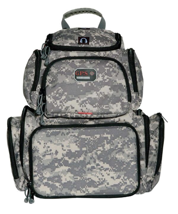 G-Outdoors Handgunner Backpack with 4 Handgun Cradle-Fall Digital - Precision Shot Firearms