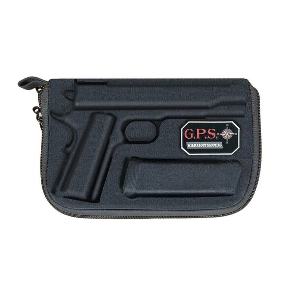 G-Outdoors Compression Molded Pistol Case for 1911 size Pistols - Black - Precision Shot Firearms