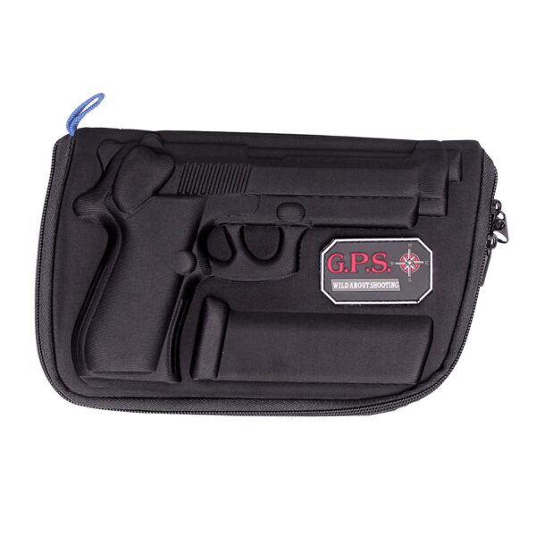 G-Outdoors Compression Molded Pistol Case for Beretta 92/96 Pistols - Black - Precision Shot Firearms