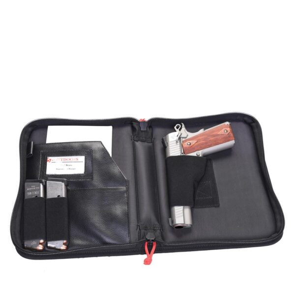G-Outdoors GPS Small Day Planner w/ Pistol Storage - Black - Precision Shot Firearms