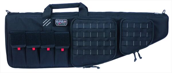 G-Outdoors Tactical AR Case with External Handgun Case - 35" Black - Precision Shot Firearms
