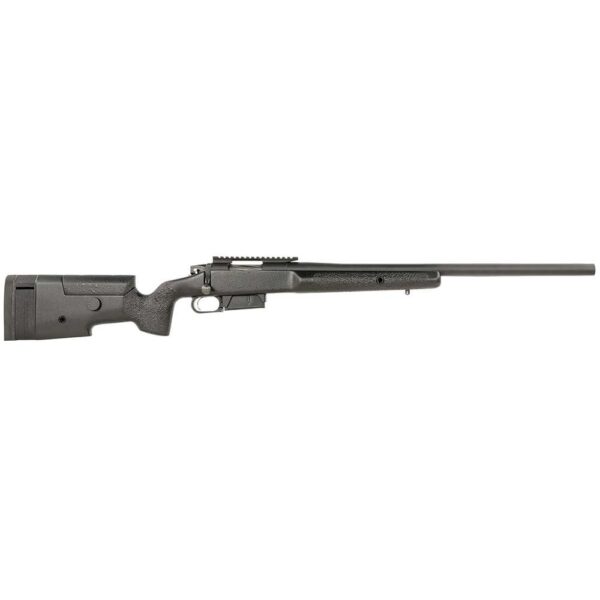 McMillan Tac-338 Rifle .338 Lapua 5rd Magazine 27" Threaded Barrel Black - Precision Shot Firearms