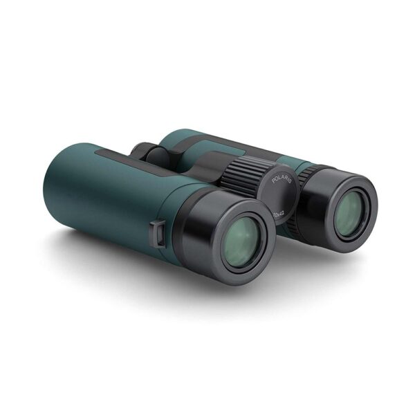 German Precision Optics Polariz Binocular Bundle 10x42 Green Black with Harness Tripod Adaptor - Precision Shot Firearms