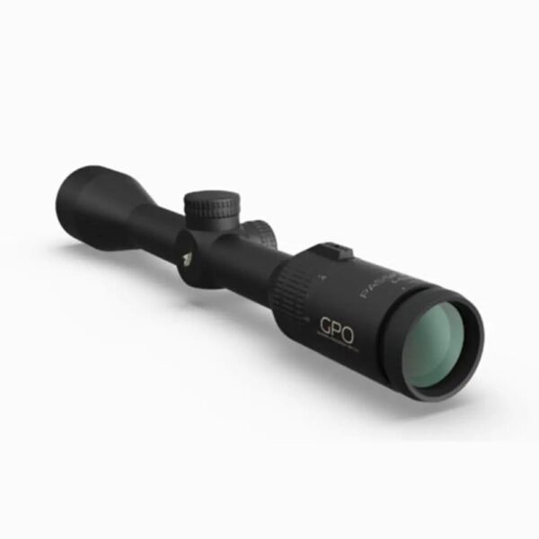 GPO Passion 3x Rifle Scope 4-12x42 1" SFP Plex Black - Precision Shot Firearms