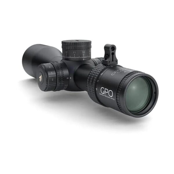GPO Centuri 4x Super Compact Rifle Scope 4-16x44i 30mm FFP MIL Illum. Black - Precision Shot Firearms