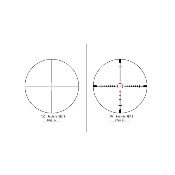 German Precision Optics Centuri Rifle Scope 4-16x44 30mm FFP HSi-CQB Illum. Black - Precision Shot Firearms