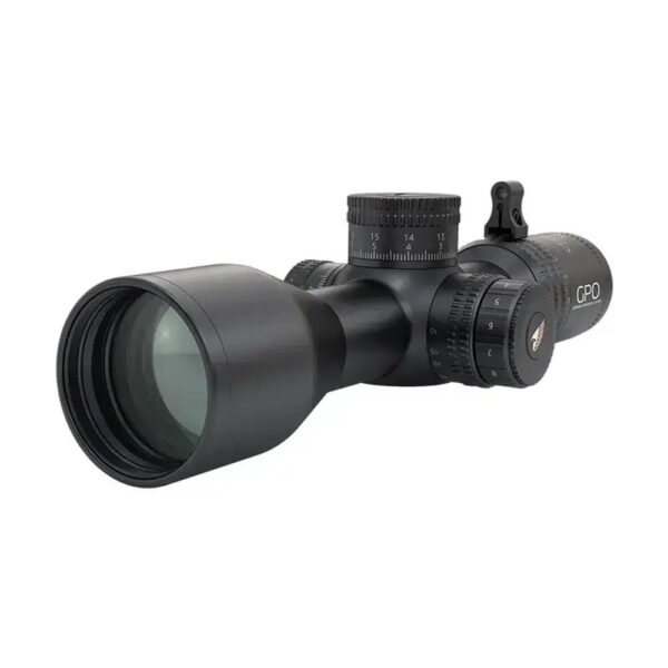German Precision Optics Centuri Super Compact Rifle Scope 4-16x44 30mm FFP HSi-CQB Illum Black - Precision Shot Firearms
