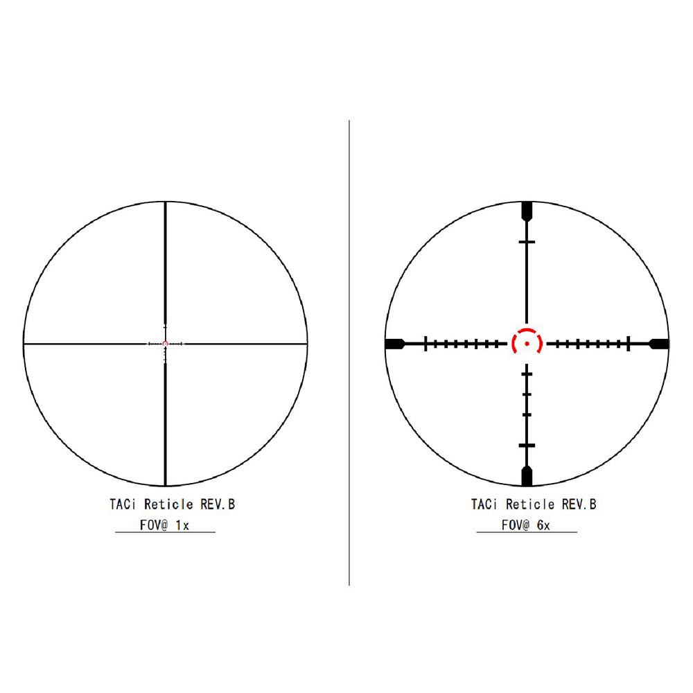 German Precision Optics Centuri Super Compact Rifle Scope 4-16x44 30mm FFP HSi-CQB Illum Black - Precision Shot Firearms