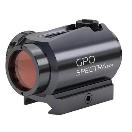 German Precision Optics (GPO) SPECTRA Dot OLED 1x3 MOA Red Dot Sight 6day-5night 1'' Clicks Picatinny - Precision Shot Firearms