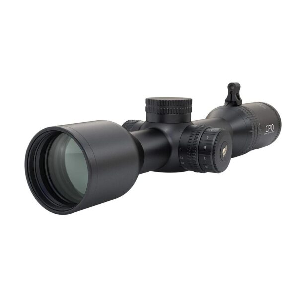 GPO SPECTRA 1.6-13x44i Compact Rifle Scope 30mm G4i illum 1cm (.36'') Clicks - Precision Shot Firearms