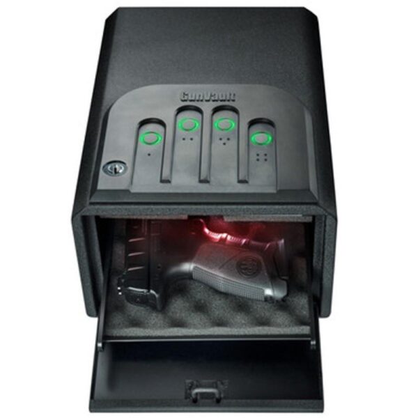 GunVault MiniVault 1 Gun Keypad Vault 5.48" x 8.3" x 12" - Precision Shot Firearms