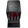 GunVault MiniVault 4 Gun Keypad Vault 10.27" x 14.02" x 8.88" - Precision Shot Firearms