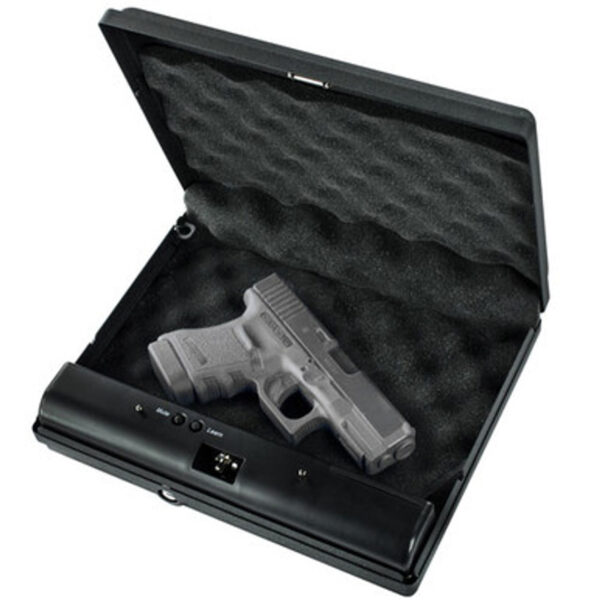 GunVault MicroVault 1 Gun Keypad Vault 11.25" x 8.88" x 2.54" - Precision Shot Firearms