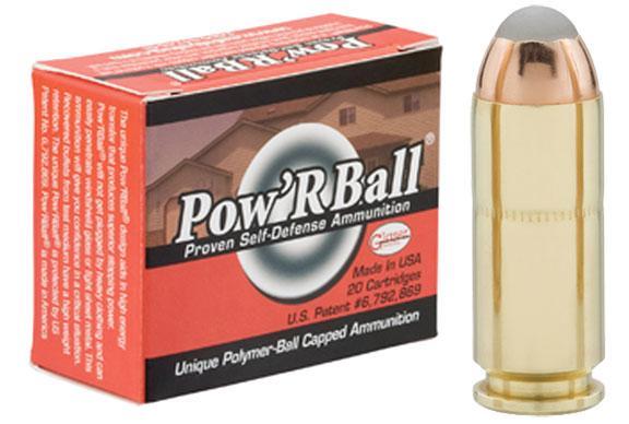 Glaser Pow'RBall Handgun Ammunition 10mm Auto 135 gr JHP 1400 fps 20/box - Precision Shot Firearms
