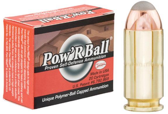 Glaser Pow'RBall Handgun Ammunition .40 S&W 135 gr JHP 1325 fps 20/box - Precision Shot Firearms