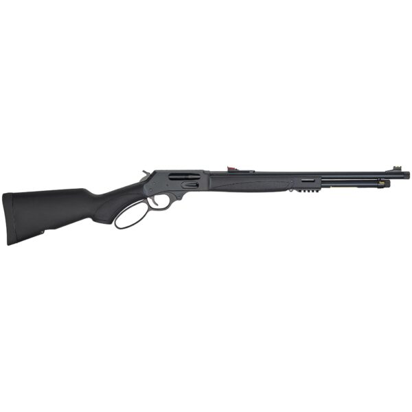 Henry Lever Action X Model Rifle .45-70 Govt 4rd Capacity 19.8" Threaded Barrel Synthetic Stock Fiber Sights - Precision Shot Firearms