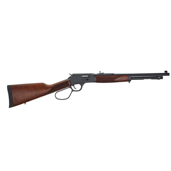 Henry Big Boy Steel Rifle .45 Colt 10rd Capacity 20" Barrel Side Gate Large Loop Walnut Stock - Precision Shot Firearms