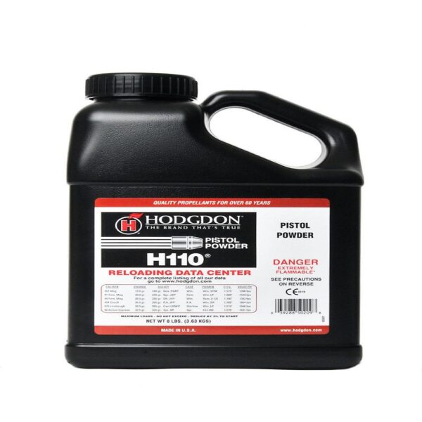Hodgdon H110 Spherical Shotshell & Handgun Powder 8 lbs - Precision Shot Firearms