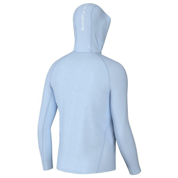 Huk Icon Long Sleeve Hoodie Ice Water S - Precision Shot Firearms