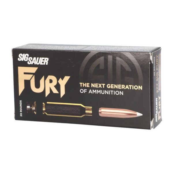 Sig Sauer Elite Bonded Rifle Ammunition .277 Sig Fury 150gr PT 2830fps 20/ct - Precision Shot Firearms