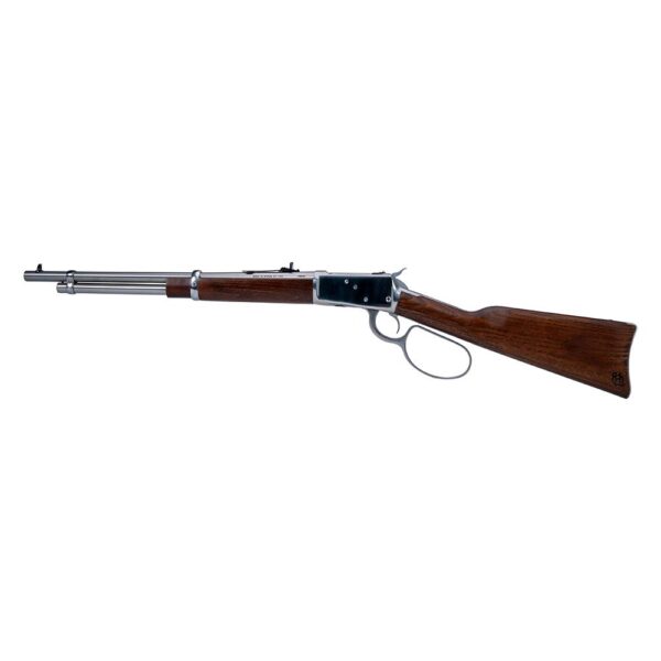 Heritage 92 Lever Action Rifle .45 Colt 8rd Capacity 18' Polished Stainless Barrel Wood Stock - Precision Shot Firearms
